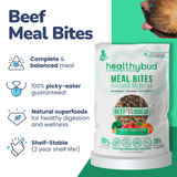 Healthybud Freeze-Dried Beef Meal Bites - 14 oz