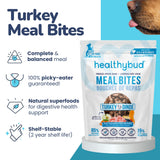 Healthybud Freeze-Dried Turkey Meal Bites - 14 oz