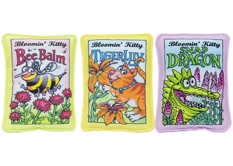 Multipet - Bloomin' Kitty Assortment Cat Toy w/ Organic Catnip