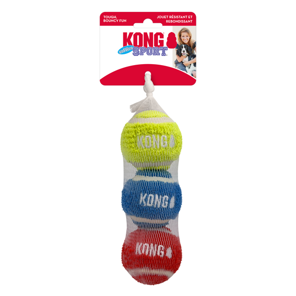 KONG Sport® Softies Balls Assorted 3-Pk Md