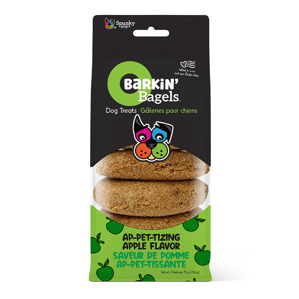 Spunky Pup Barkin' Bagels - Apple