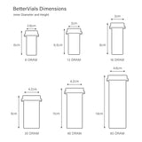 KVP BetterVials with Cap