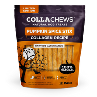 CollaChews Pumpkin Spice Collagen Stix - 12 Pack