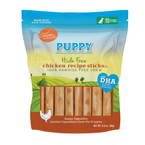 Canine Naturals Puppy Recipe Chew - 5" Stick