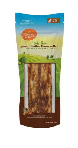 Canine Naturals Natural Peanut Butter Chew - 10" Roll