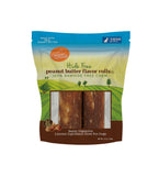 Canine Naturals Natural Peanut Butter Chew - 4" Roll (2 Pk)