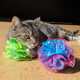 KONG Crackles Fluff Balls 2-pk Assorted