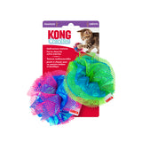 KONG Crackles Fluff Balls 2-pk Assorted