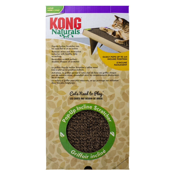 KONG Naturals® Pop-Up Incline Scratcher