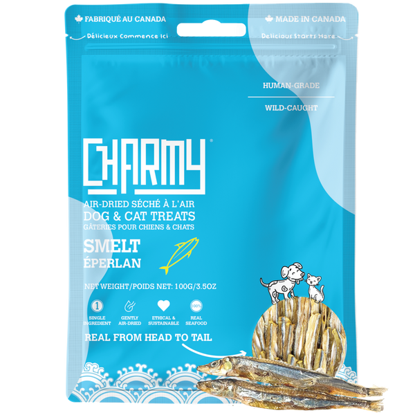Charmy Pet - Smelt Treat Bag, 100g
