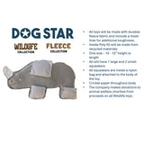 Dog Star Wildlife Bear Fleece Toys