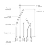 KVP Feeding Needle (Sets of 2)