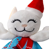 KONG Holiday Crackles Santa Kitty