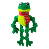 KONG Holiday Knots Frog Lg/XL