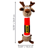 KONG Holiday Shakers Luvs Reindeer Md