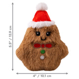 KONG Holiday Snuzzles Mini Gingerbread XS