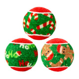 KONG Holiday SqueakAir Balls 6-pk