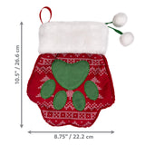 KONG Holiday Stocking Paw Lg