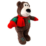 KONG Holiday Wild Knots Jumbo Bear Assorted XL