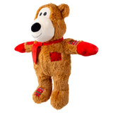 KONG Holiday Wild Knots Jumbo Bear Assorted XL