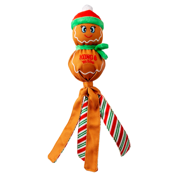 KONG Holiday Wubba Gingerbread Lg