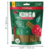 KONG Holiday Ziggies Enhanced Holiday Spice 7 oz