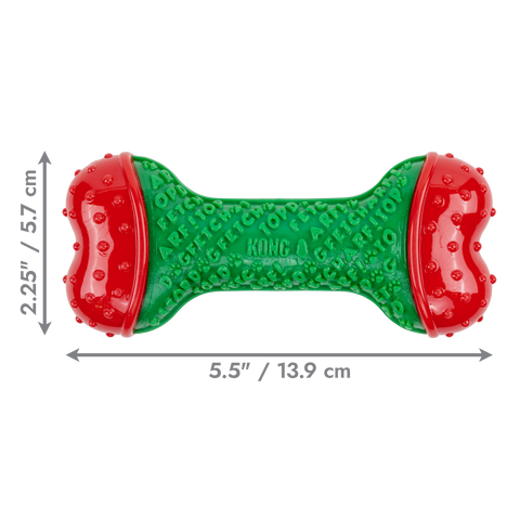 KONG Holiday CoreStrength Bone