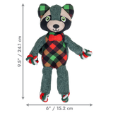 KONG Holiday Floppy Knots Dapper Assorted Sm/Md