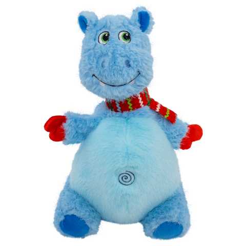 KONG Holiday Knots Belly Hippo Md/Lg