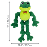 KONG Holiday Bow Tie Frog Lg/XL