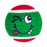 KONG Holiday Grinz Naughty&Nice Sports Balls 3-Pk