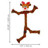 KONG Holiday Scrubz Reindeer Lg