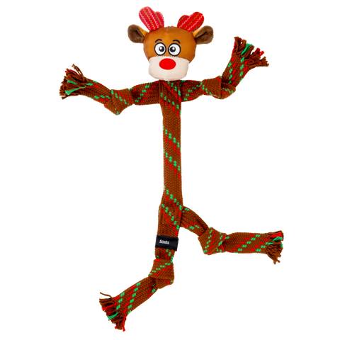 KONG Holiday Scrubz Reindeer Lg