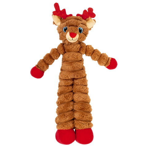KONG Holiday Shakers Crumbles Reindeer XL