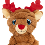 KONG Holiday Shakers Crumbles Reindeer XL