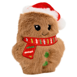 KONG Holiday Snuzzles Mini Santa Gingerbread XS