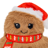 KONG Holiday Snuzzles Mini Santa Gingerbread XS