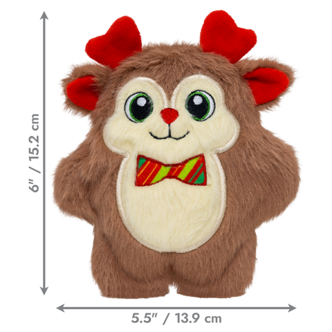 KONG Holiday Snuzzles Bow Tie Reindeer