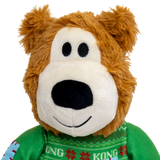 KONG Holiday Wild Knots Sweater Bear Green Md/Lg