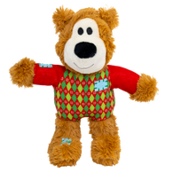 KONG Holiday Wild Knots Sweater Bear Red Sm/Md