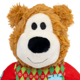 KONG Holiday Wild Knots Sweater Bear Red Sm/Md