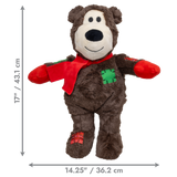 KONG Holiday Wild Knots Jumbo Bear XL