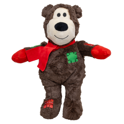 KONG Holiday Wild Knots Jumbo Bear XL