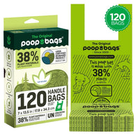The Original Poop Bags® Handle Tie Waste Bags (120 Ct)