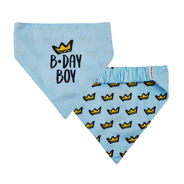 Hip Doggie Birthday Reversible Bandana (Boy/Girl)