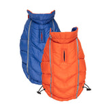 Hip Doggie Featherlite Reversible Coat - Blue/Orange
