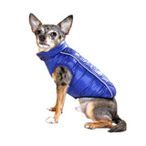 Hip Doggie Featherlite Reversible Coat - Blue/Orange