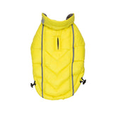 Hip Doggie Featherlite Reversible Coat - Yellow/Grey