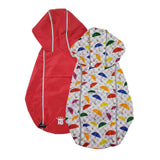 Hip Doggie Reversible Raincoat w/ Hood