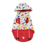 Hip Doggie Reversible Raincoat w/ Hood